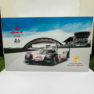 spark 1/12th Porche 919 Hybrid Winner 24H Le MANS 2017 JUNK