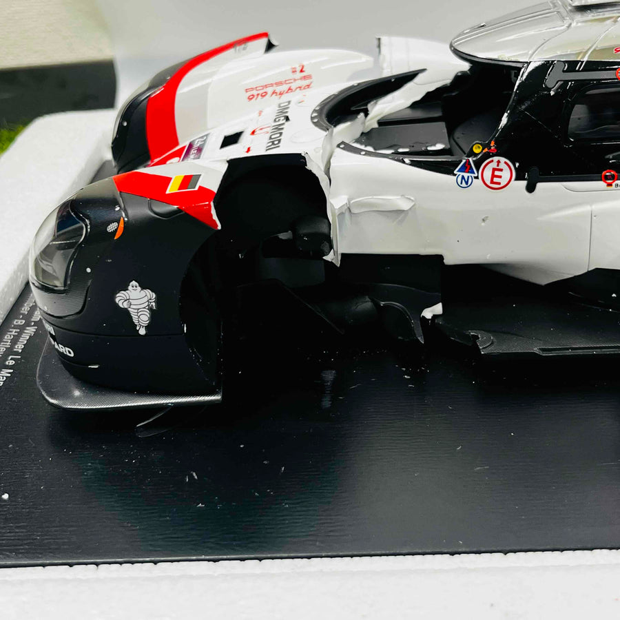 spark 1/12th Porche 919 Hybrid Winner 24H Le MANS 2017 JUNK