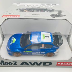 KYOSHO MINI-Z Ready Set AWD SUBARU IMPREZA WRC 2008 No.5 32631WR