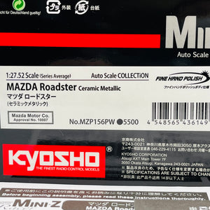 Kyosho Mini-z Body ASC MAZDA Roadster Ceramic Metallic MZP145PW/MZP156PW