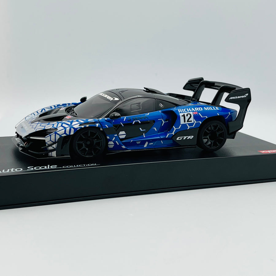 Kyosho Mini-z Body ASC McLaren Senna GTR Blue MZP243BL