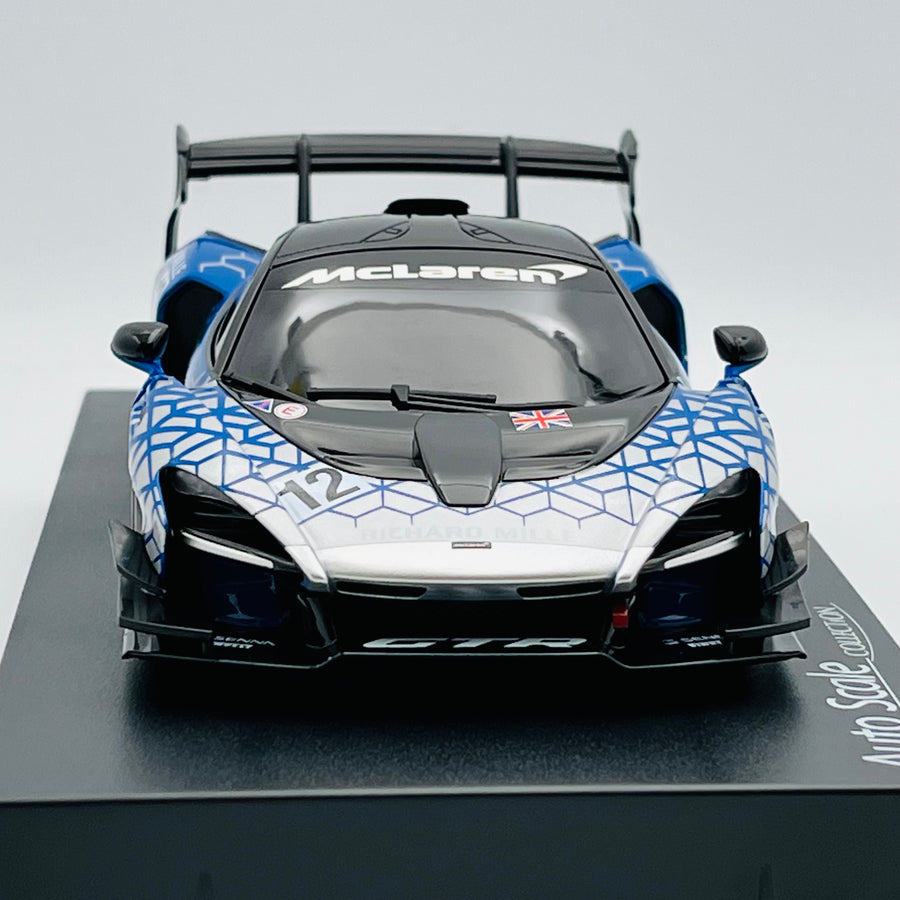 Kyosho Mini-z Body ASC McLaren Senna GTR Blue MZP243BL