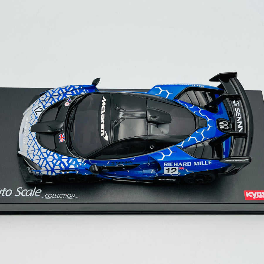 Kyosho Mini-z Body ASC McLaren Senna GTR Blue MZP243BL