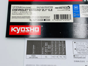 Kyosho Mini-z Body ASC CHEVROLET CAMARO ZL1 1LE MZP242GM