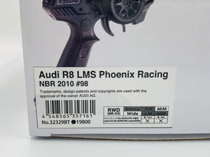 KYOSHO Mini-Z Ready Set RWD Audi R8 LMS Phoenix Racing NBR 2010 32329BT