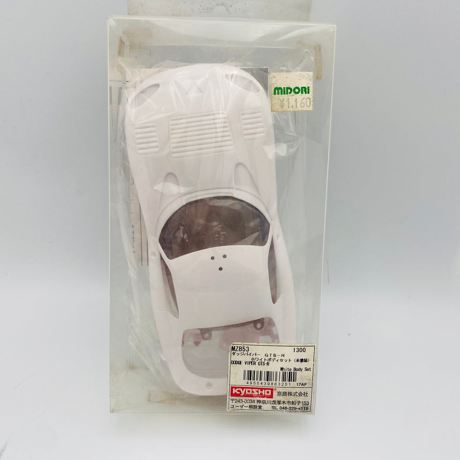 Kyosho Mini-z White Body Set Dodge Viper GTS-R MZB53