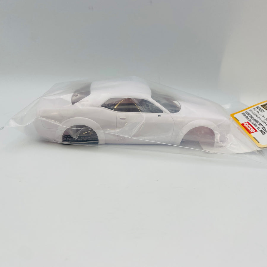 Kyosho Mini-z White Body Set Dodge Challenger SRT Hellcat REDEYE MZN203