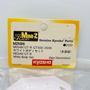 Kyosho Mini-z White Body Set Nissan GT-R GT500 2008 MZN96