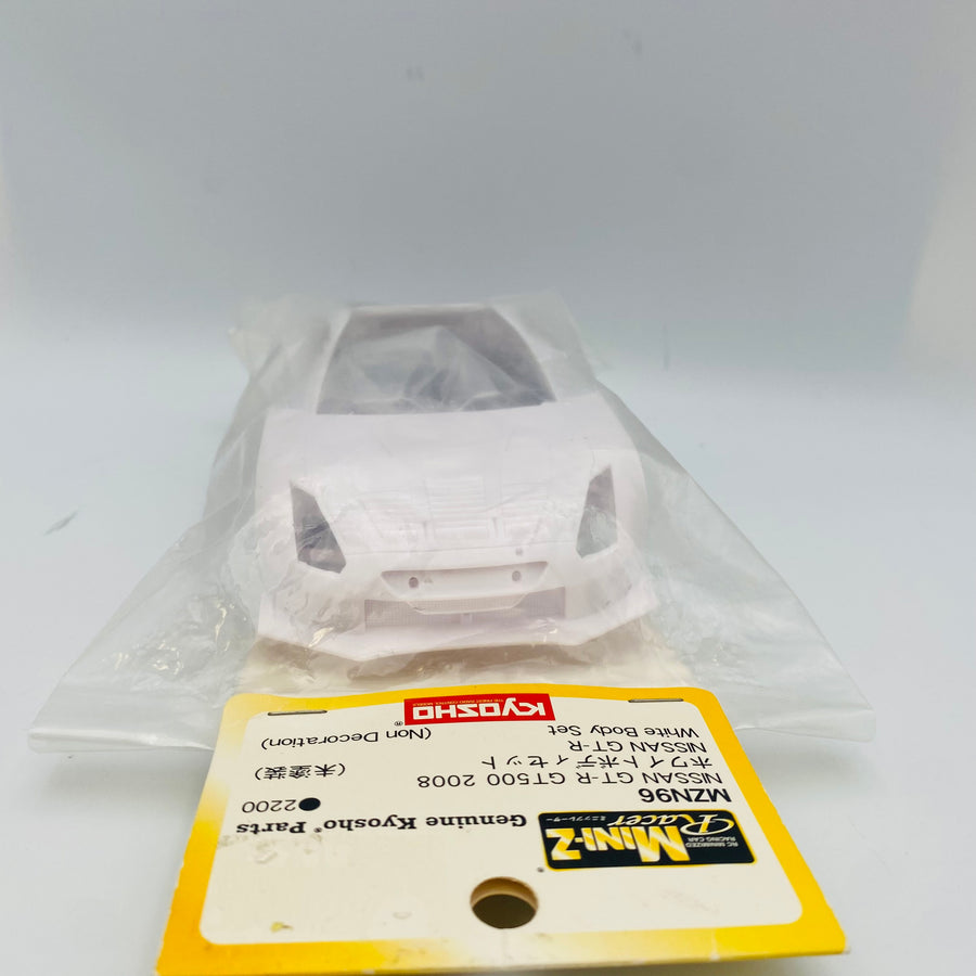 Kyosho Mini-z White Body Set Nissan GT-R GT500 2008 MZN96