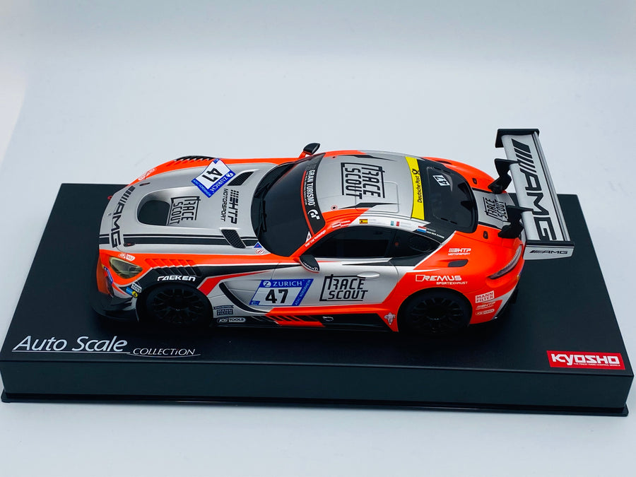 Kyosho Mini-z Body ASC Mercedes AMG GT3 No.47 24H Nurburgring 2018 MZP241FRS