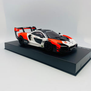 Kyosho Mini-z Body ASC McLaren Senna GTR White/Red MZP243WR