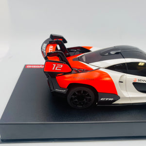 Kyosho Mini-z Body ASC McLaren Senna GTR White/Red MZP243WR