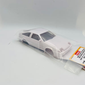 Kyosho Mini-z White Body Set Toyota SPRINTER TRUENO AE86 (With Rim) MZN214