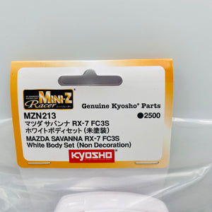 Kyosho Mini-z White Body Set MAZDA SAVANNA RX-7 FC3S MZN213