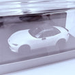 Load image into Gallery viewer, Mazda Spirit Racing Roadster 2025 1/43 Diecast Model Car Snowflake White - photo 3
