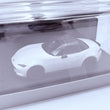 Load image into Gallery viewer, Mazda Spirit Racing Roadster 2025 1/43 Diecast Model Car Snowflake White - photo 3
