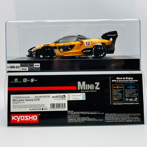 Kyosho Mini-z Body ASC McLaren Senna GTR Orange MZP243OR