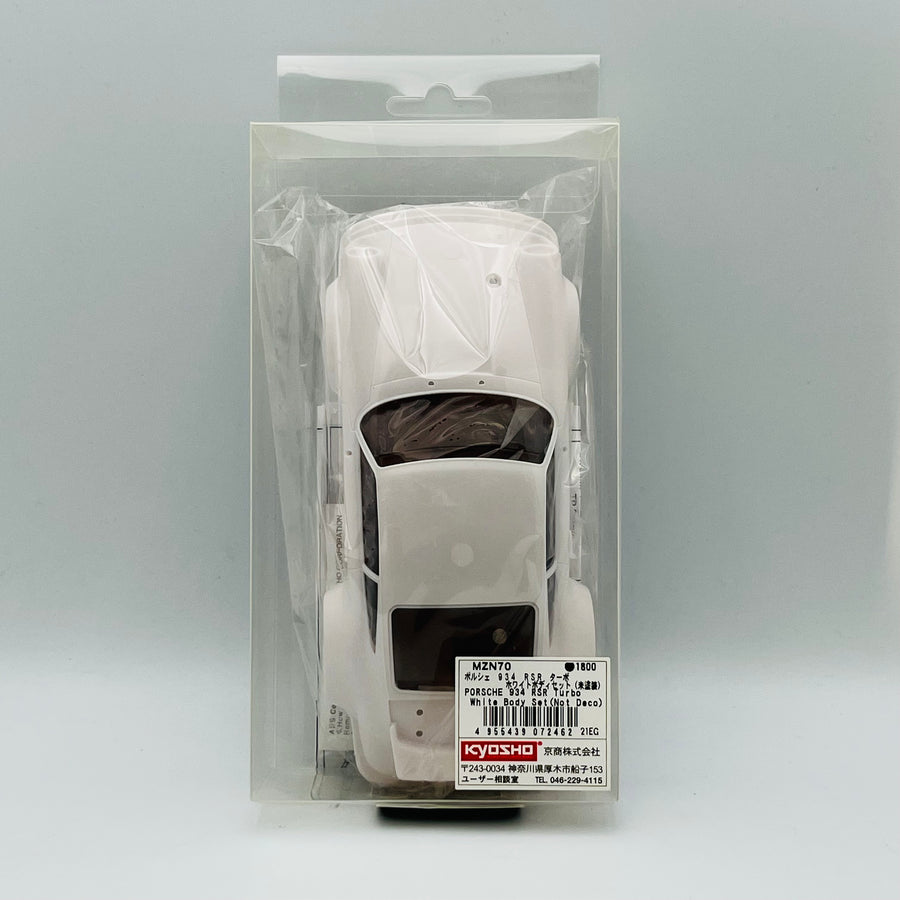 Kyosho Mini-z White Body Set Porsche 934 RSR Turbo MZN70