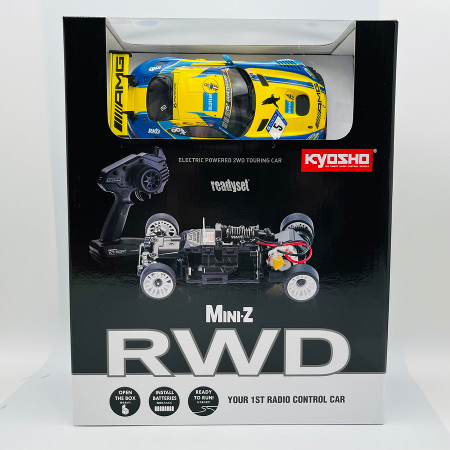 KYOSHO Mini-Z Ready Set RWD Mercedes-AMG GT3 No.5 24H 32345BLY