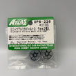 Load image into Gallery viewer, Team Atlas 1/27 Mini-Z ASC body Kyosho MINI-Z MR-01 / MR-015 / MR-02 Gunmetal OP8-226
