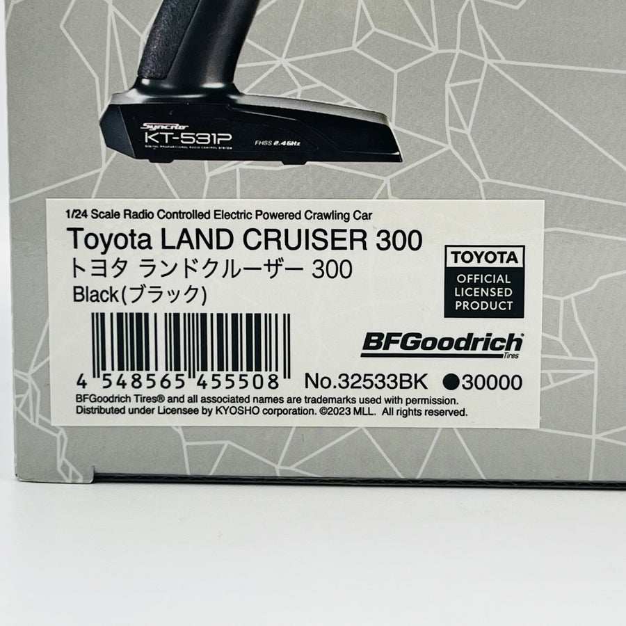 KYOSHO MINI-Z 4x4 readyset Toyota LAND CRUISER 300 Black 32533BK