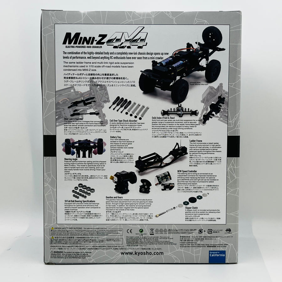 KYOSHO MINI-Z 4x4 readyset Toyota LAND CRUISER 300 Precious White Pearl 32533PW