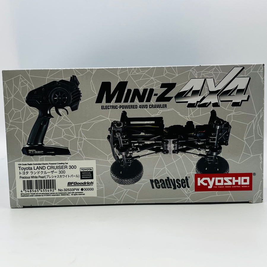 KYOSHO MINI-Z 4x4 readyset Toyota LAND CRUISER 300 Precious White Pearl 32533PW