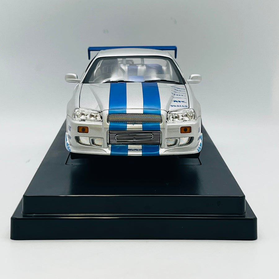 JOY RIDE NISSAN SKYLINE GT-R R34 The Fast &Furious 1/18