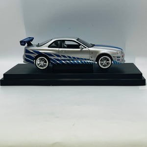 JOY RIDE NISSAN SKYLINE GT-R R34 The Fast &Furious 1/18
