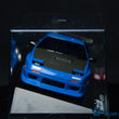 Load image into Gallery viewer, Kyosho 1/27 Mini-Z ASC body Mazda Savanna RX-7 FC3S Blue MZP415CB - photo 5
