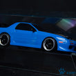 Load image into Gallery viewer, Kyosho 1/27 Mini-Z ASC body Mazda Savanna RX-7 FC3S Blue MZP415CB - photo 12
