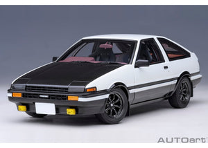 Autoart 1/18 Toyota Sprinter Trueno (AE86) "Initial D" "Project D" Final Version