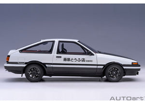 Autoart 1/18 Toyota Sprinter Trueno (AE86) "Initial D" "Project D" Final Version