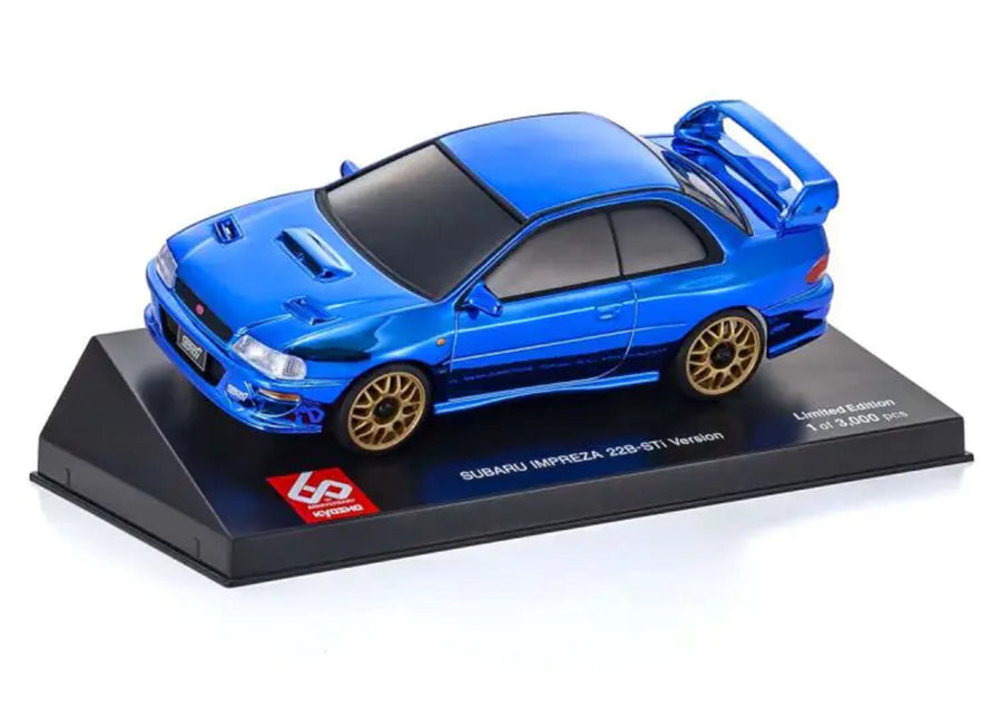 Kyosho Mini-z Body ASC SUBARU IMPREZA 22B-STi Crome Blue MZP457CBL