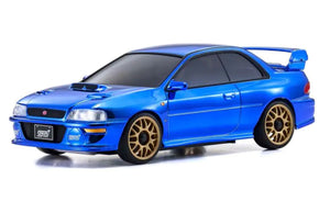 Kyosho Mini-z Body ASC SUBARU IMPREZA 22B-STi Crome Blue MZP457CBL