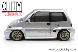 ABC Hobby 1/10 Mini-scale transparent body set Honda City Turbo II M chassis #671314