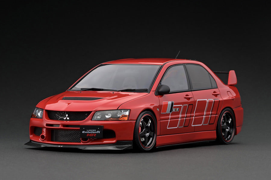 ignition model 1/18 Mitsubishi Lancer Evolution IX MR (CT9A) Red IG2374