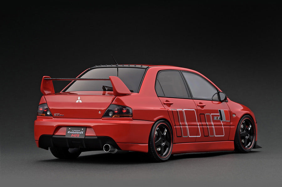 ignition model 1/18 Mitsubishi Lancer Evolution IX MR (CT9A) Red IG2374
