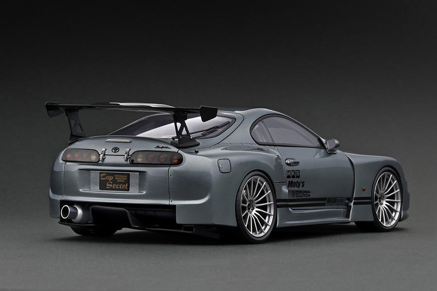ignition model 1/18 TOP SECRET GT300 Supra (JZA80) Gun Metallic IG2489