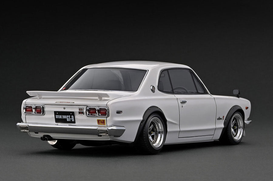 ignition 1/18 Nissan Skyline 2000 GT-R (KPGC10) White IG3235