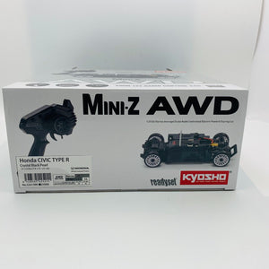 Kyosho MINI-Z Ready Set AWD Honda CIVIC Type-R Crystal Black Pearl 32613BK