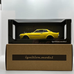 ignition model 1/18 Toyota Celica 1600GTV (TA22) Yellow IG2595