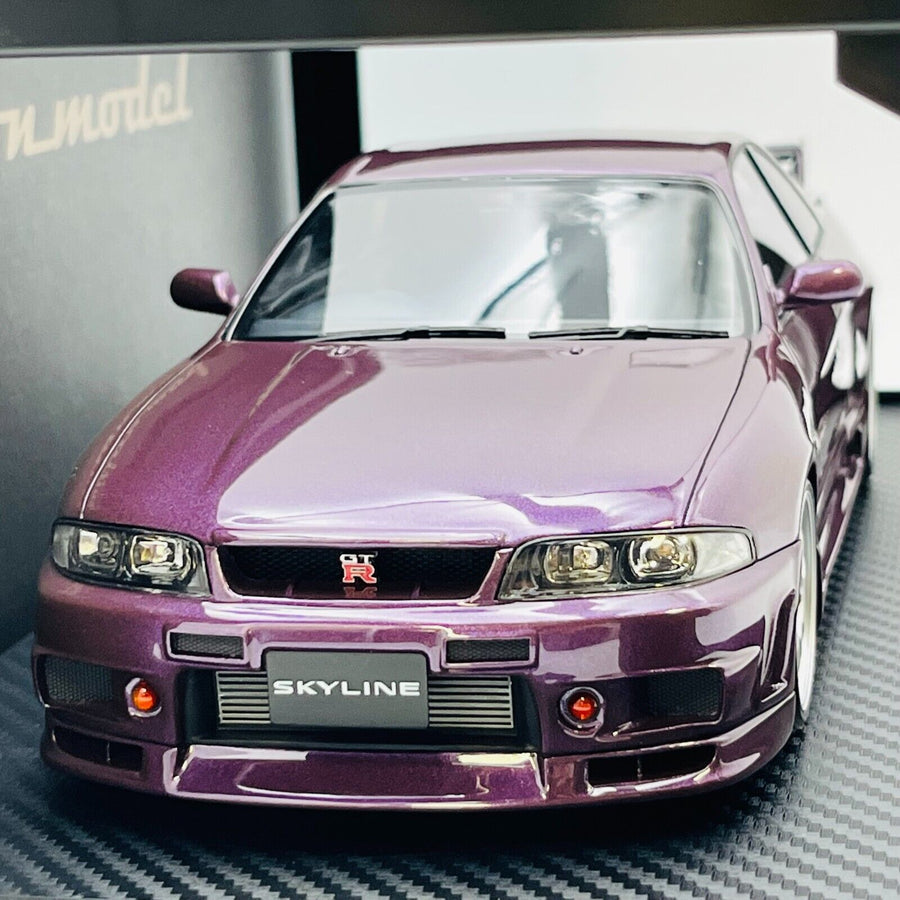 ignition model Nissan Skyline GT-R (BCNR33) Midnight Purple IG2779