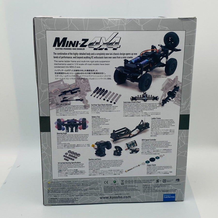 Kyosho MINI-Z 4×4 Readyset JeepⓇ Wrangler Unlimited Rubicon Mojit 32528GR