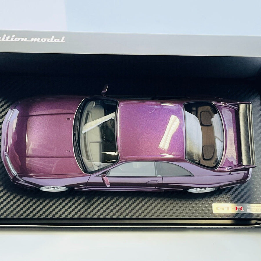 ignition model Nissan Skyline GT-R (BCNR33) Midnight Purple IG2779