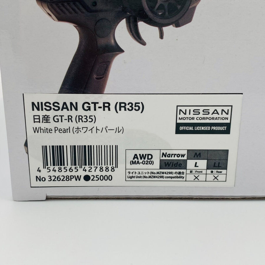 KYOSHO MINI-Z AWD NISSAN GT-R R35 White Pearl 32628PW