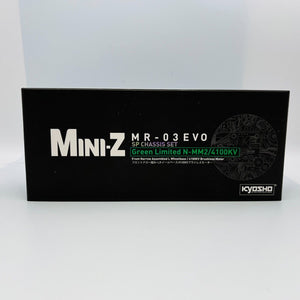 Kyosho MINI-Z Racer MR-03EVO Chassis Set Green Limited (N-MM2/4100KV) 32798SP