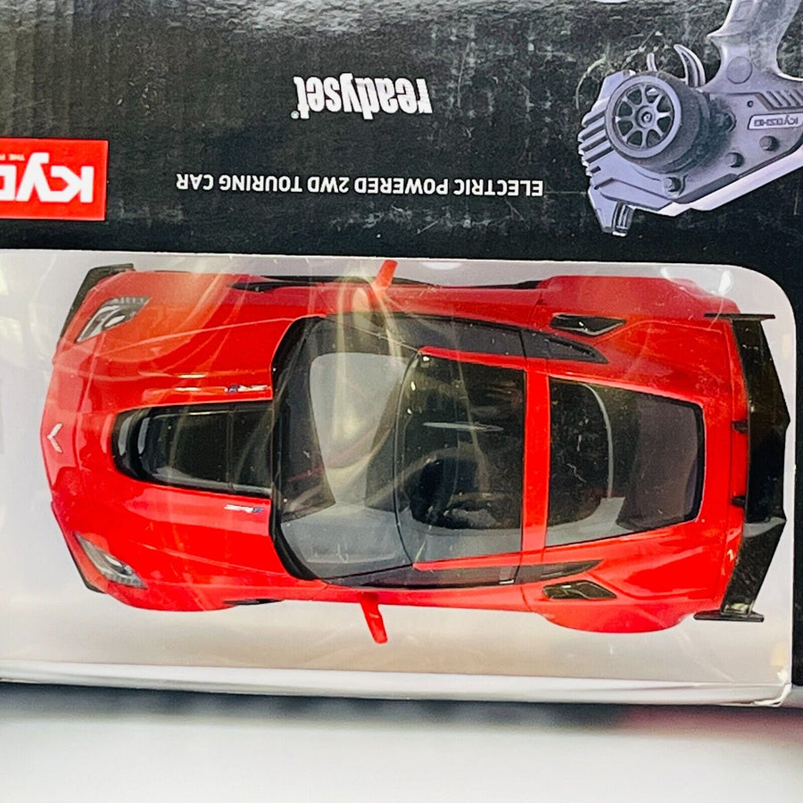 Kyosho MINI-Z RWD Series Ready Set CHEVROLET® CORVETTE® ZR1™ Torch Red 32334R