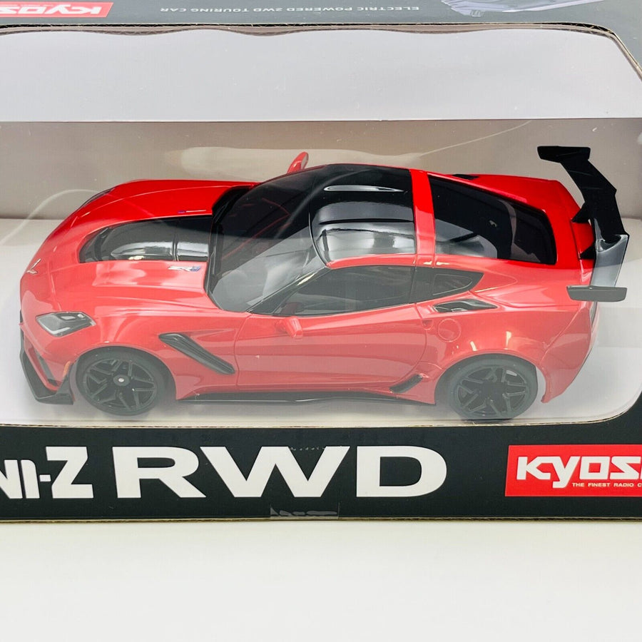 Kyosho MINI-Z RWD Series Ready Set CHEVROLET® CORVETTE® ZR1™ Torch Red 32334R
