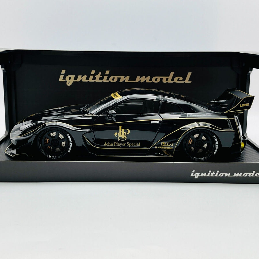 ignition model 1/18 LB-Silhouette WORKS GT Nissan 35GT-RR Black IG2359